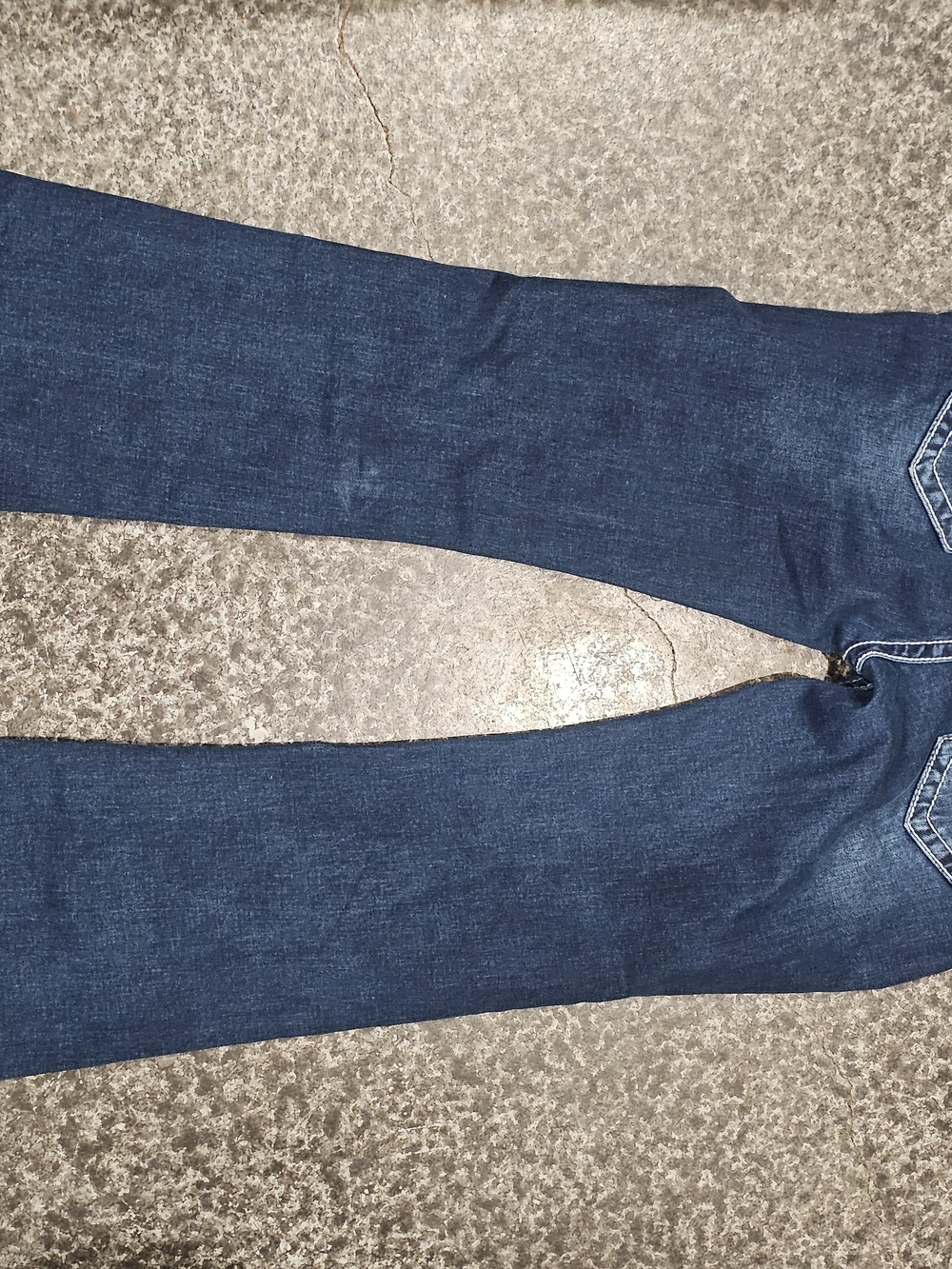 Shyanne Navy Blue Kids Jeans - Straight Leg